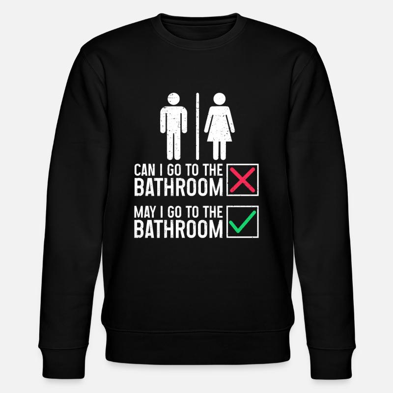 Englischlehrerin Englischlehrer Schule - Stanley/Stella Unisex Bio-Sweatshirt CHANGER  - Schwarz