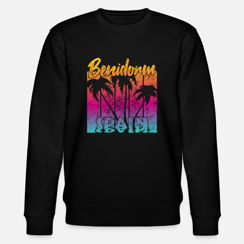 Benidorm Espagne - Sweat bio CHANGER Stanley/Stella Unisexe - noir