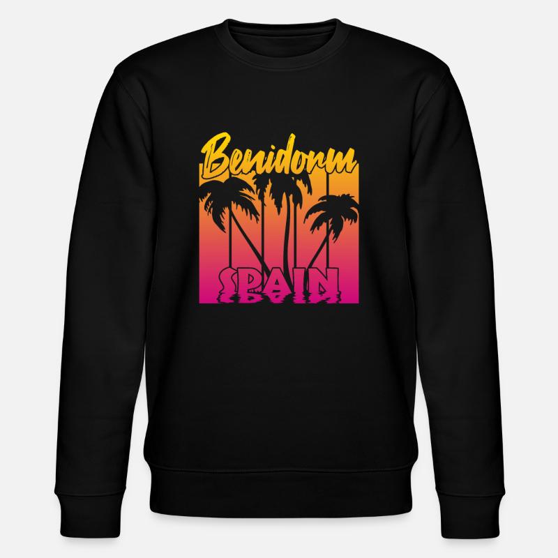 Benidorm Spanien - Stanley/Stella Unisex Bio-Sweatshirt CHANGER - Schwarz