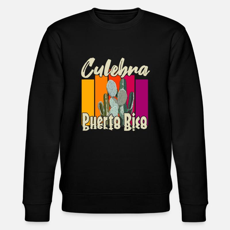 Culebra Porto Rico - Sweat bio CHANGER Stanley/Stella Unisexe - noir