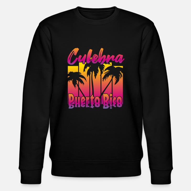Culebra Porto Rico - Sweat bio CHANGER Stanley/Stella Unisexe - noir