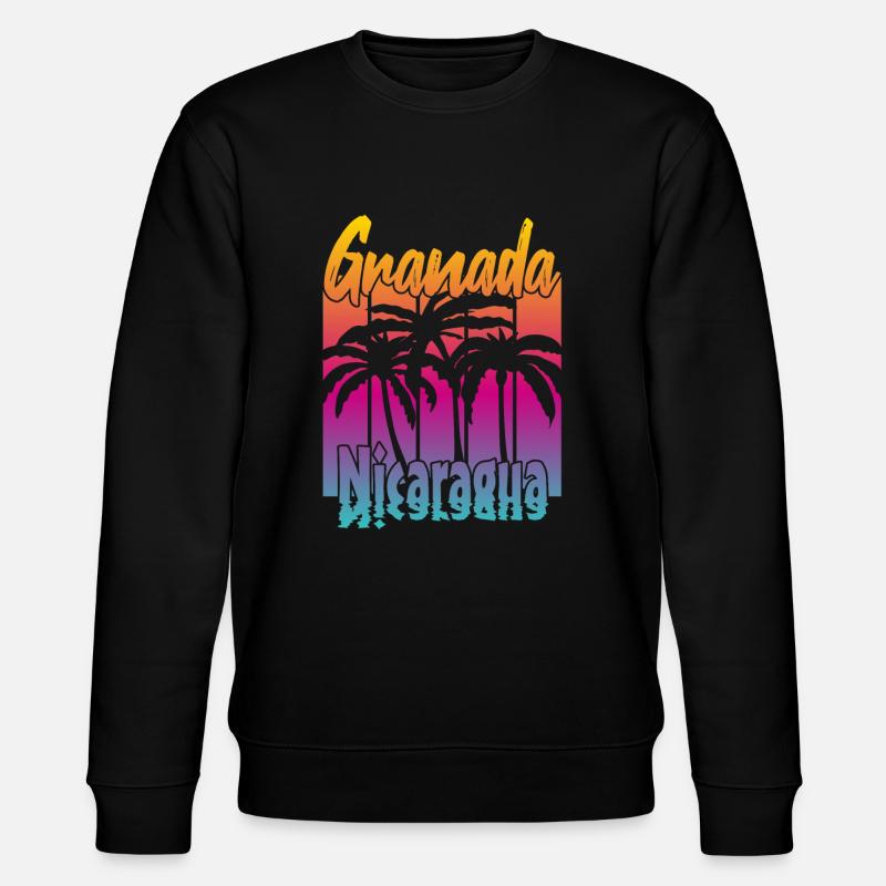 Granada Nicaragua - Stanley/Stella Unisex Bio-Sweatshirt CHANGER  - Schwarz