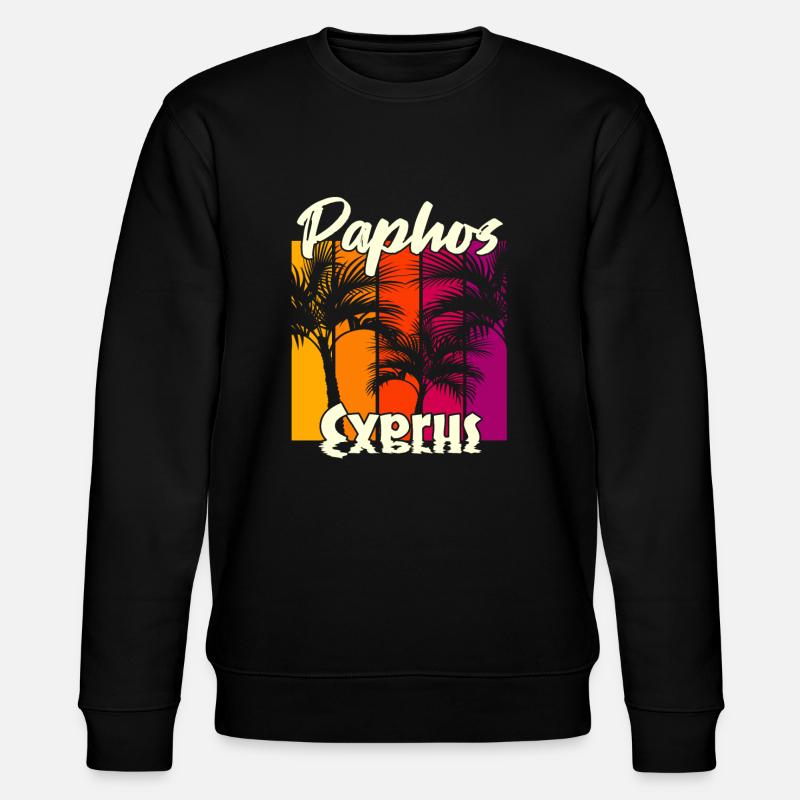 Paphos Chypre - Sweat bio CHANGER Stanley/Stella Unisexe - noir