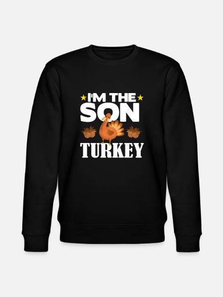 I'm the Son Turkey - Stanley/Stella Unisex Bio-Sweatshirt CHANGER - Schwarz