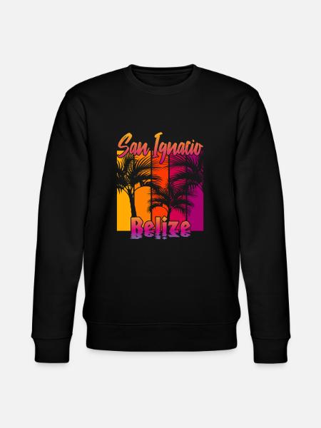 San Ignacio Belize - Stanley/Stella CHANGER Unisex Organic Sweatshirt - black