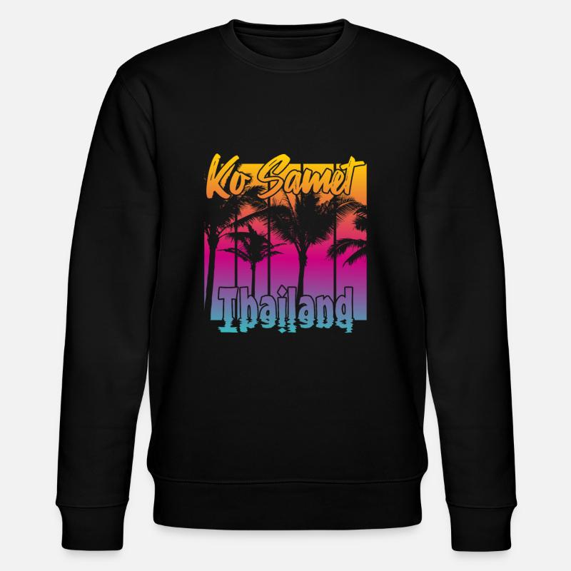 Ko Samet Thailand - Stanley/Stella økologisk unisex-sweatshirt CHANGER - sort