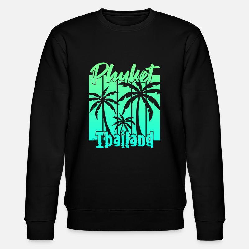 Phuket Thaïlande Coucher de soleil - Sweat bio CHANGER Stanley/Stella Unisexe - noir