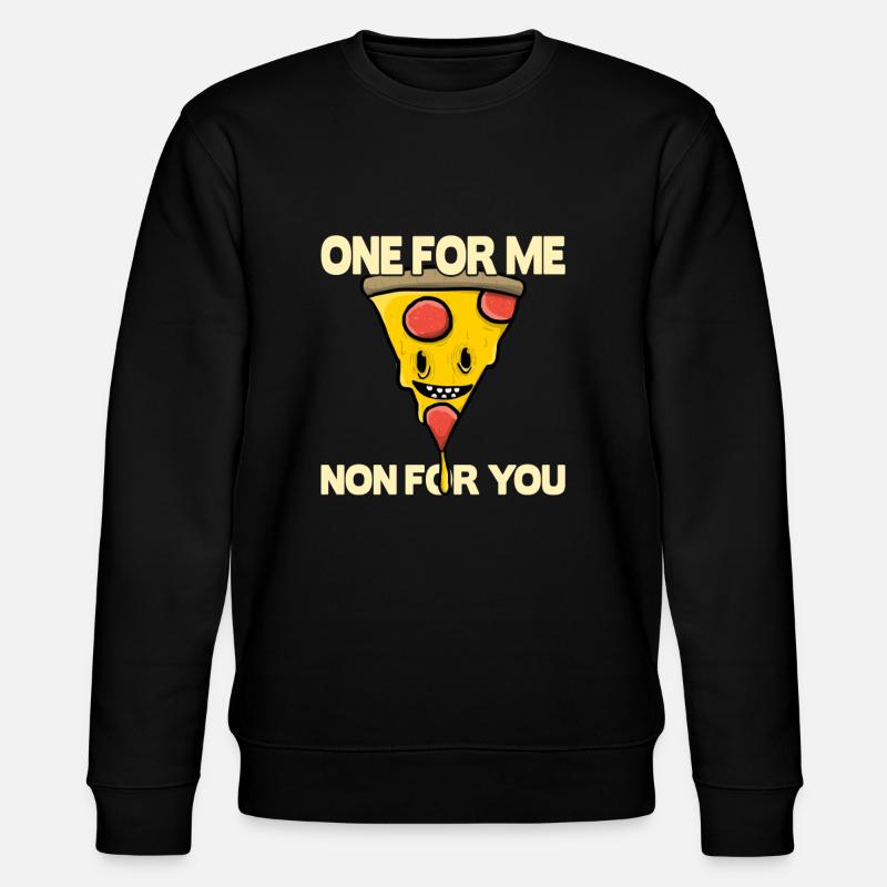 Amateurs de pizza - Sweat bio CHANGER Stanley/Stella Unisexe - noir