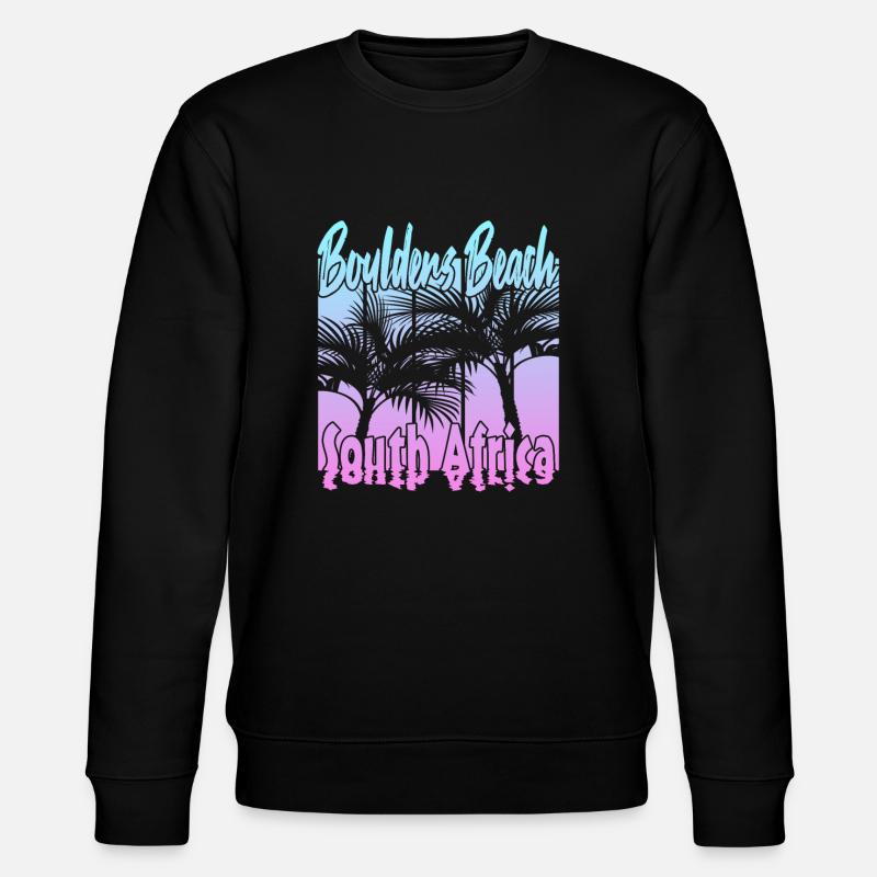 Plage de Boulders - Sweat bio CHANGER Stanley/Stella Unisexe - noir