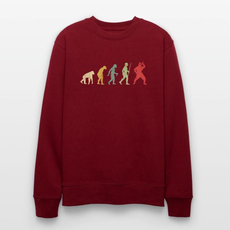 Ninja Pose Evolution Stanley/Stella Unisex Bio-Sweatshirt CHANGER 