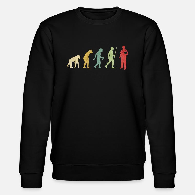 Doctor Evolution - Stanley/Stella CHANGER Unisex Organic Sweatshirt - black