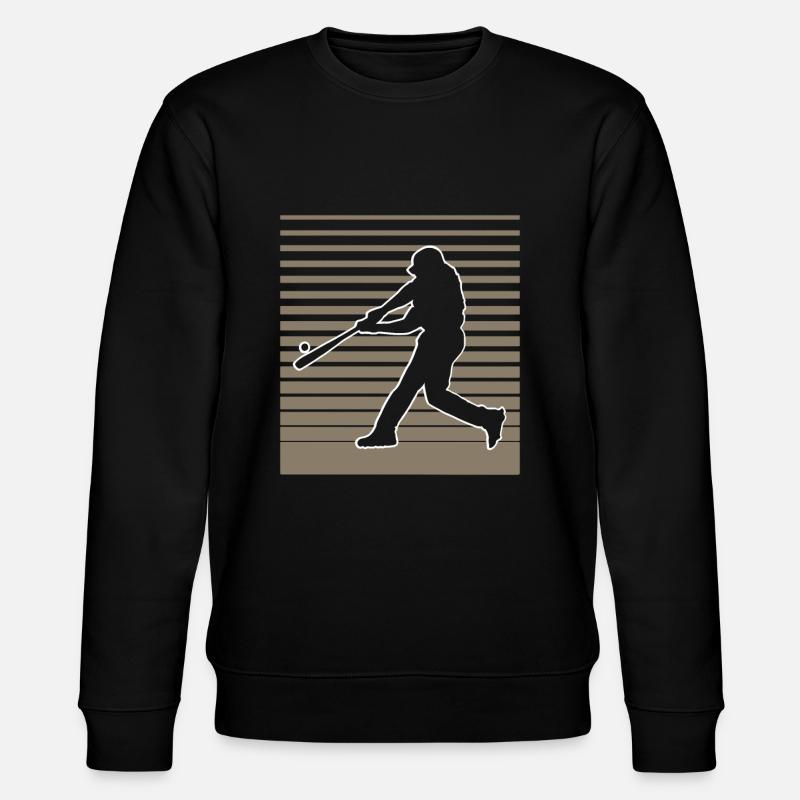Baseball - Stanley/Stella CHANGER Unisex Organic Sweatshirt - black