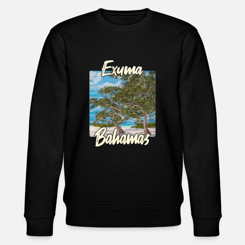 Exuma Bahamas - Sweat bio CHANGER Stanley/Stella Unisexe - noir