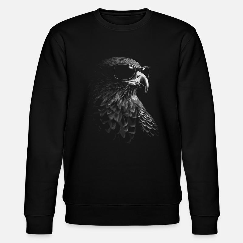 Falcon Sonnenbrille - Stanley/Stella Unisex Bio-Sweatshirt CHANGER  - Schwarz