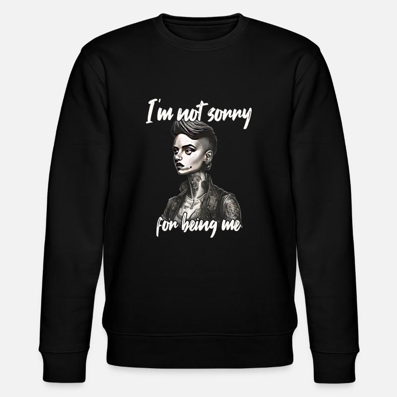 Fier de mon individualité - Sweat bio CHANGER Stanley/Stella Unisexe - noir