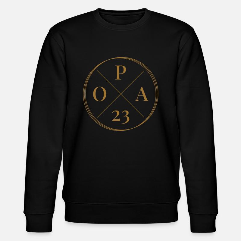 Opa 2023 - Stanley/Stella Unisex Bio-Sweatshirt CHANGER  - Schwarz