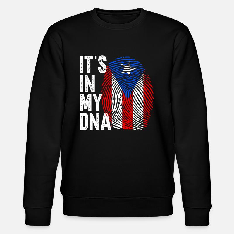 Puerto Rico - Stanley/Stella Unisex Bio-Sweatshirt CHANGER  - Schwarz