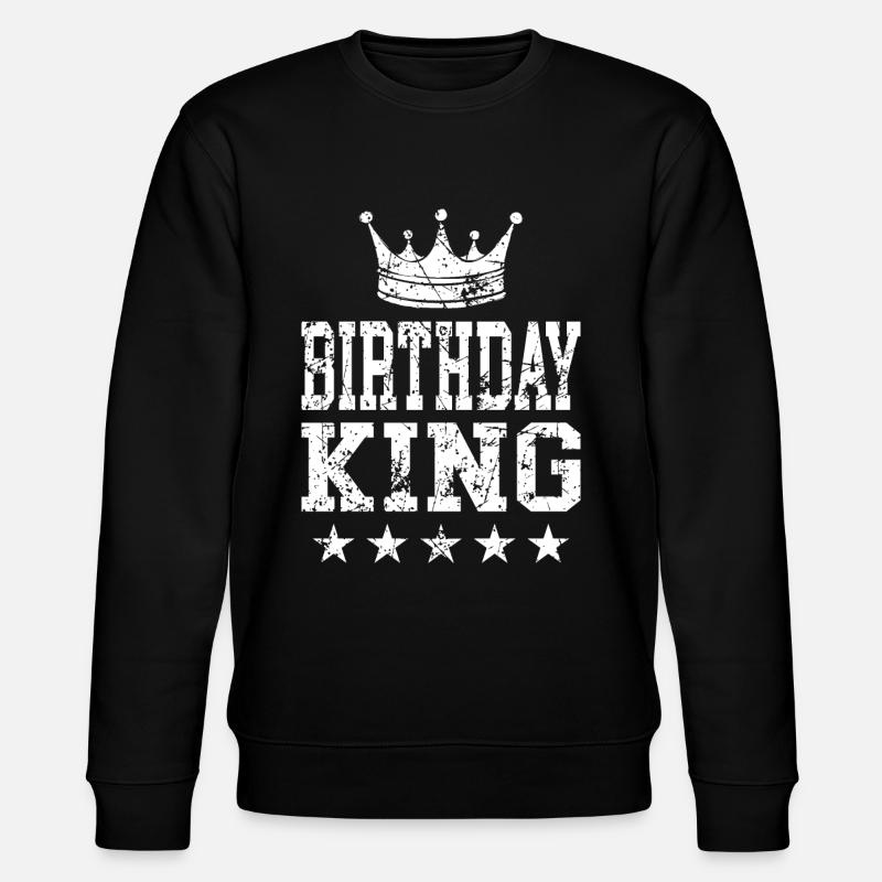 Roi d’anniversaire - Sweat bio CHANGER Stanley/Stella Unisexe - noir