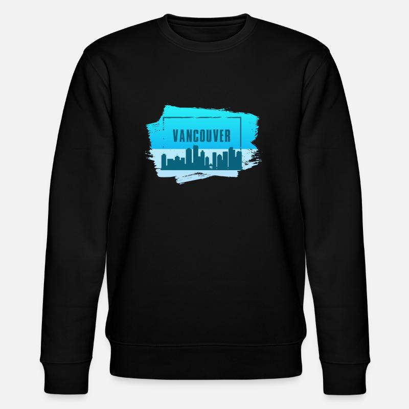 Vancouver - Stanley/Stella Unisex Bio-Sweatshirt CHANGER - Schwarz