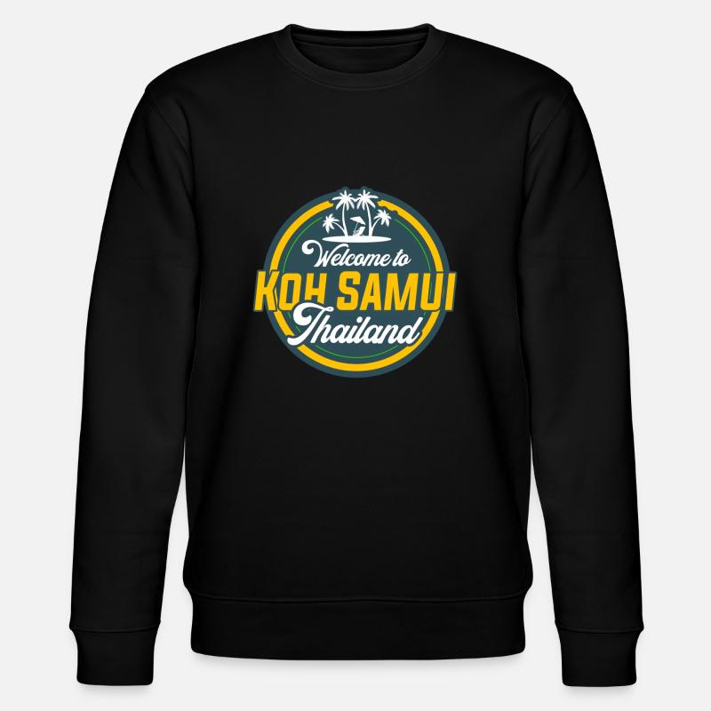 Koh Samui - Stanley/Stella CHANGER Unisex Organic Sweatshirt - black