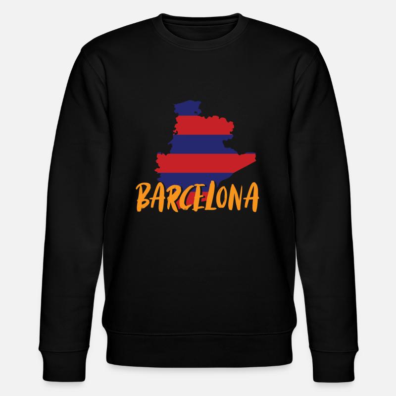 Barcelone - Sweat bio CHANGER Stanley/Stella Unisexe - noir