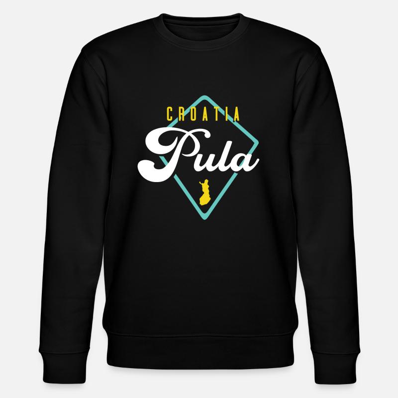 Pula - Stanley/Stella CHANGER Unisex Organic Sweatshirt - black
