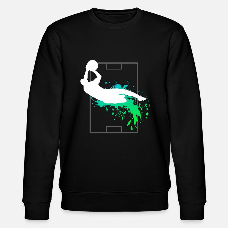 Piłka nożna Bramkarz Bramkarz Dar - Ekologiczna bluza unisex Stanley/Stella CHANGER - czarny