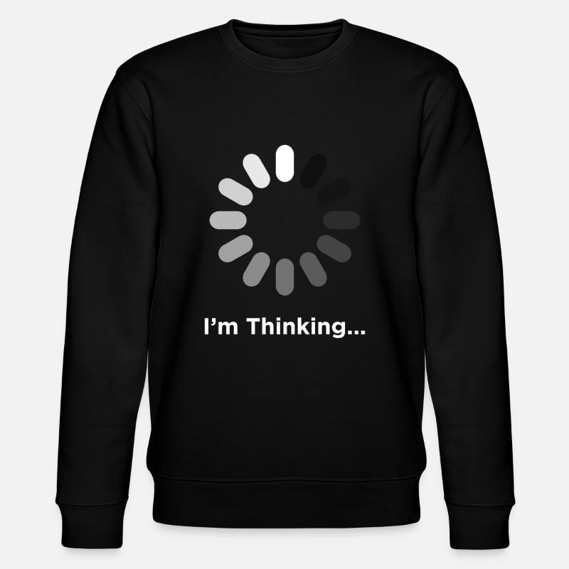 PENSÉE - Sweat bio CHANGER Stanley/Stella Unisexe - noir