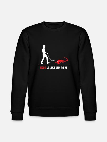 Admin Exe Ausführen - Stanley/Stella Unisex Bio-Sweatshirt CHANGER - Schwarz