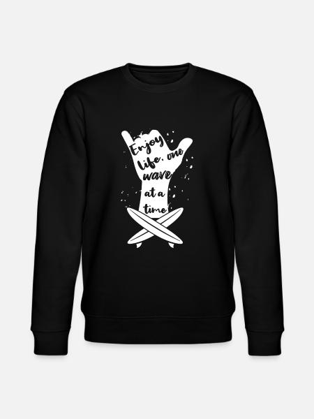 surf - Sweat bio CHANGER Stanley/Stella Unisexe - noir