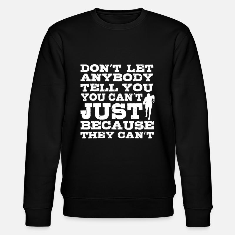 Running - Stanley/Stella CHANGER Unisex Organic Sweatshirt - black