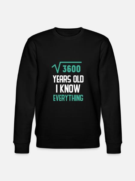 Anniversaire 60 ans - Sweat bio CHANGER Stanley/Stella Unisexe - noir