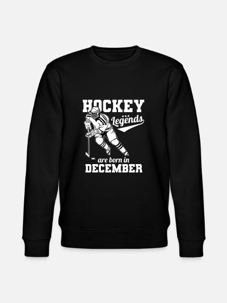 Eishockey - Stanley/Stella Unisex Bio-Sweatshirt CHANGER  - Schwarz