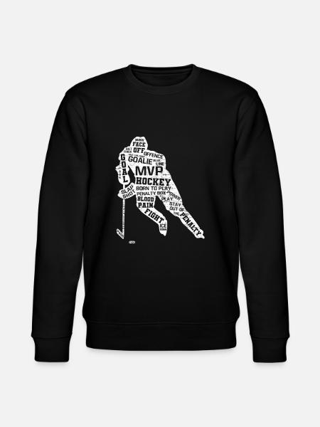ice Hockey - Stanley/Stella CHANGER Unisex Organic Sweatshirt - black