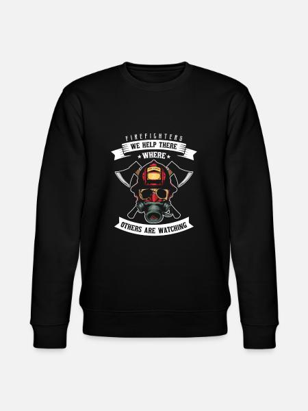 fire Department - Stanley/Stella CHANGER Unisex Organic Sweatshirt - black