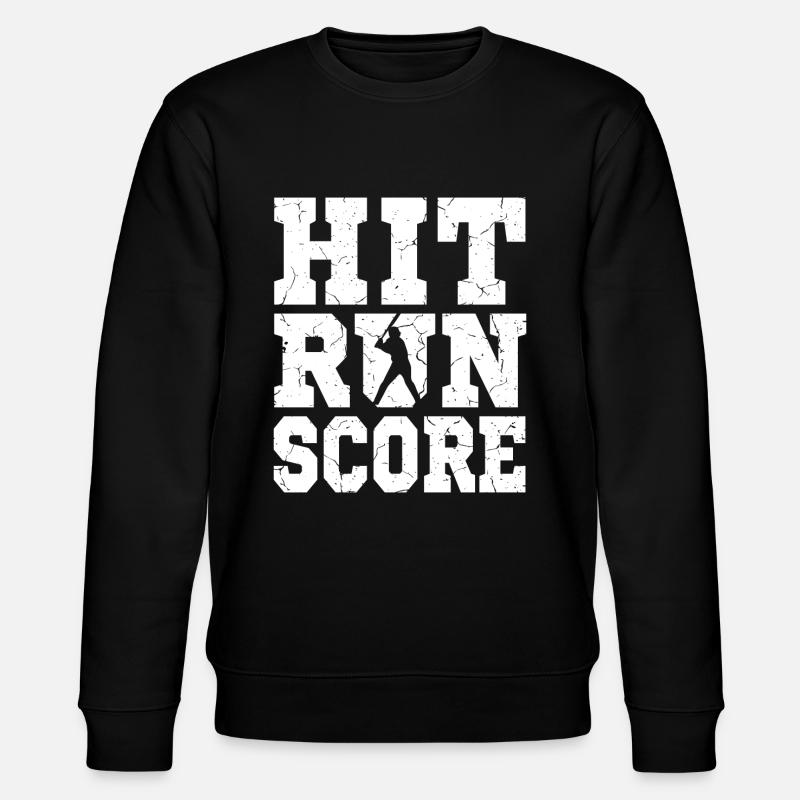 Baseball - Stanley/Stella Unisex Bio-Sweatshirt CHANGER  - Schwarz