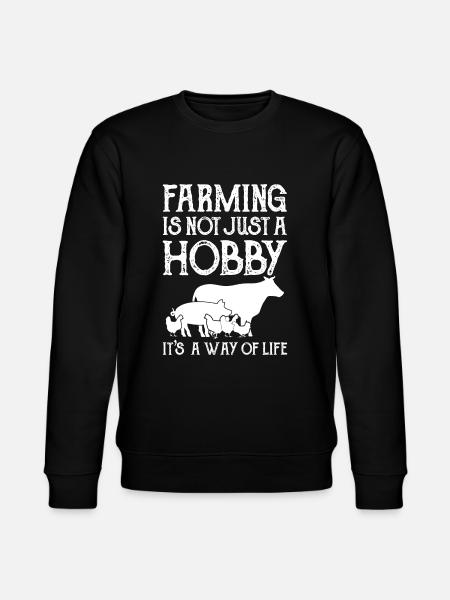 Farmer Farmer Farmer - Stanley/Stella CHANGER Unisex Organic Sweatshirt - black