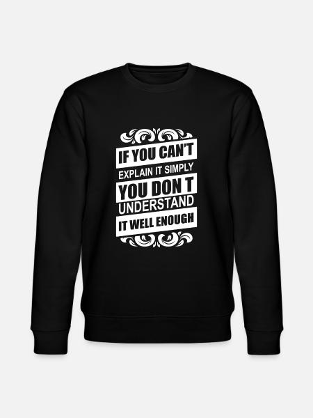 science - Stanley/Stella CHANGER Unisex Organic Sweatshirt - black