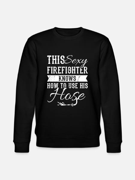 fire Department - Stanley/Stella CHANGER Unisex Organic Sweatshirt - black