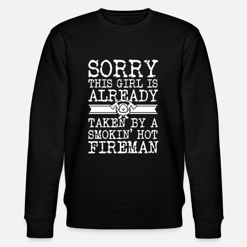 pompiers - Sweat bio CHANGER Stanley/Stella Unisexe - noir