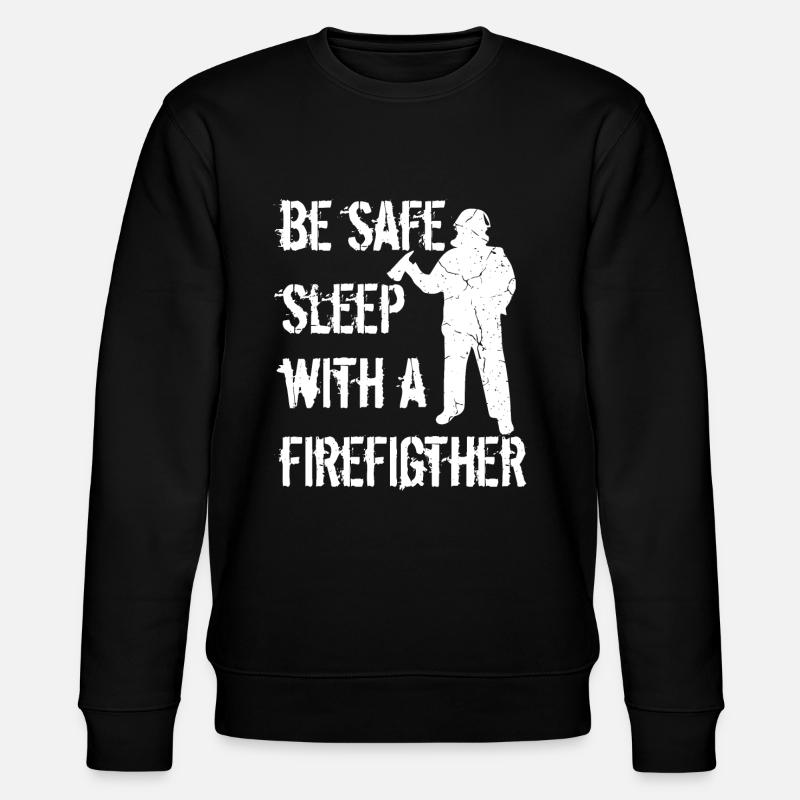 pompiers - Sweat bio CHANGER Stanley/Stella Unisexe - noir