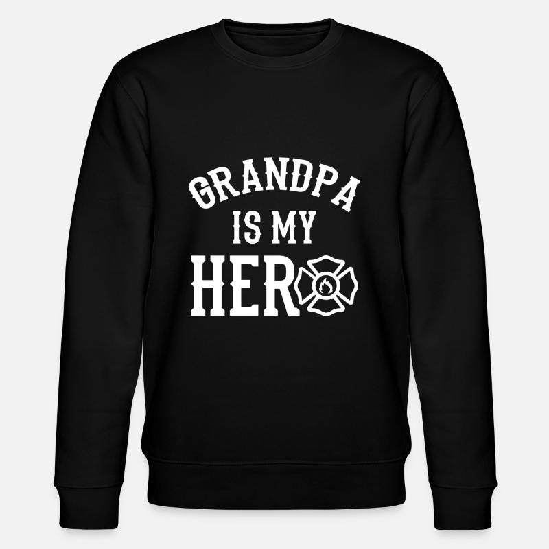 Feuerwehr - Stanley/Stella Unisex Bio-Sweatshirt CHANGER  - Schwarz