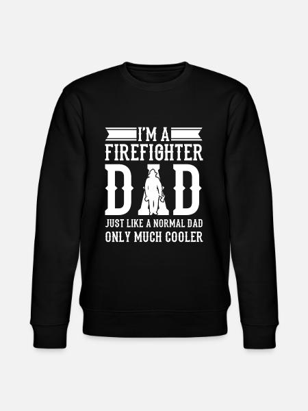 fire Department - Stanley/Stella CHANGER Unisex Organic Sweatshirt - black