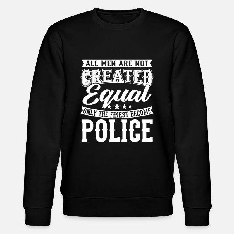 Polizei - Stanley/Stella Unisex Bio-Sweatshirt CHANGER  - Schwarz
