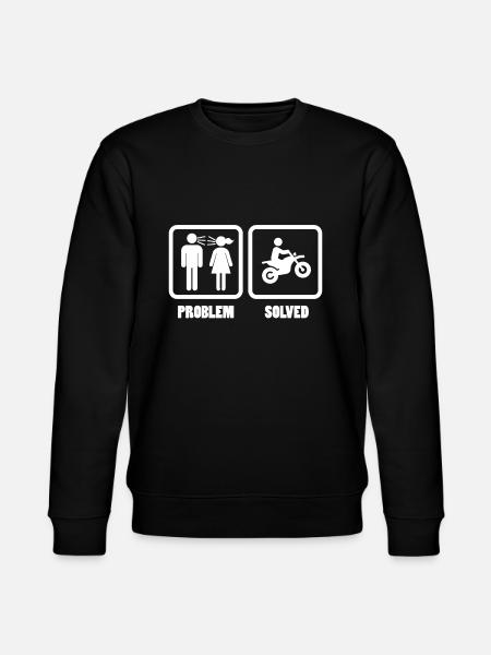 Motorcycle - Stanley/Stella CHANGER Unisex Organic Sweatshirt - black