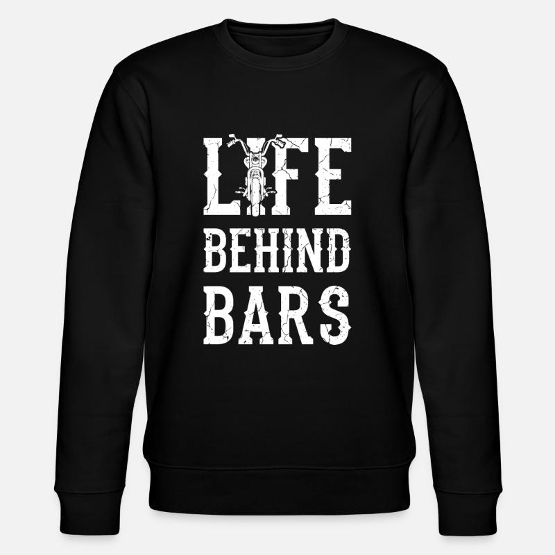 Motorcycle - Stanley/Stella CHANGER Unisex Organic Sweatshirt - black