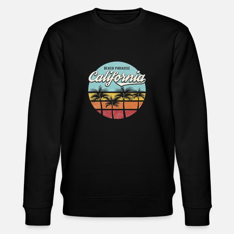 California Beach - Sweat bio CHANGER Stanley/Stella Unisexe - noir