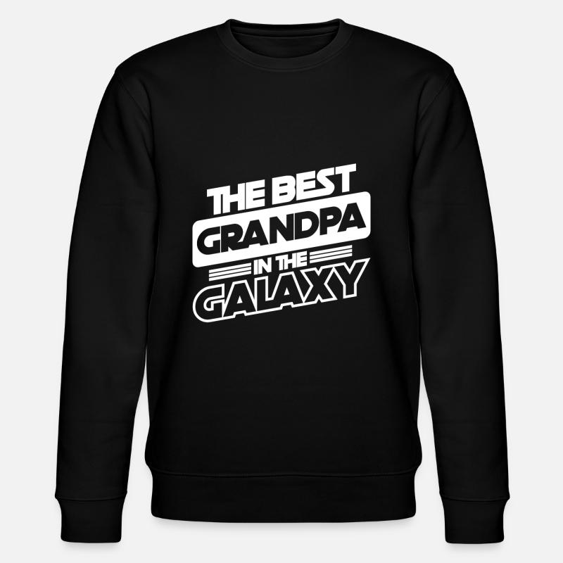 Bester Opa - Stanley/Stella Unisex Bio-Sweatshirt CHANGER  - Schwarz
