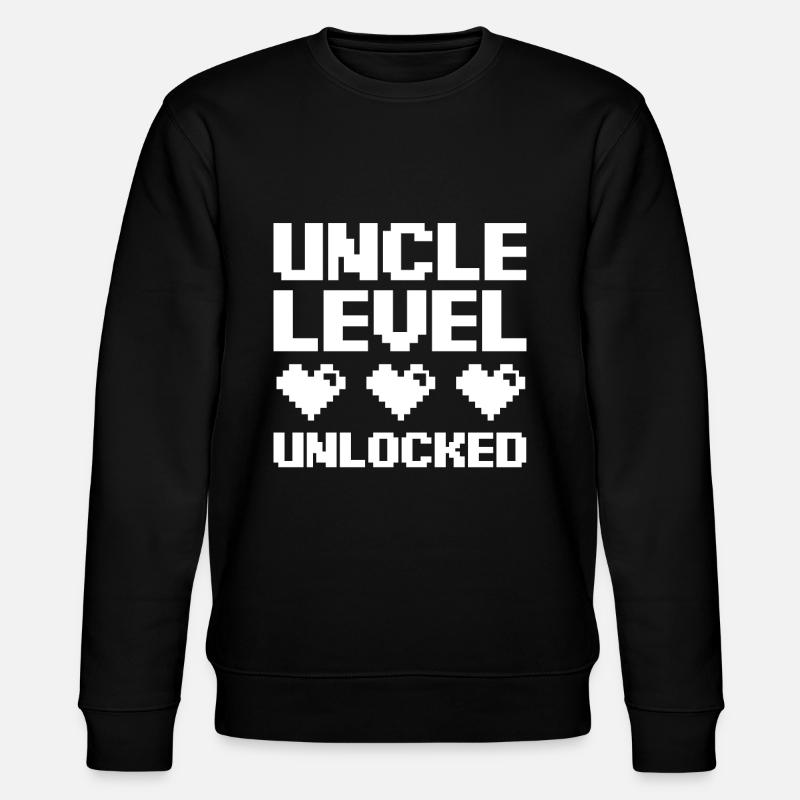 uncle - Stanley/Stella CHANGER Unisex Organic Sweatshirt - black