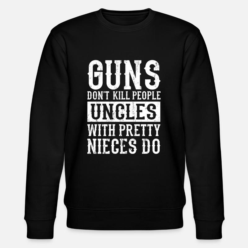 uncle - Stanley/Stella CHANGER Unisex Organic Sweatshirt - black